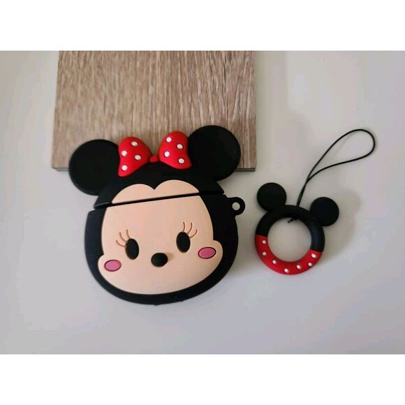 MINNIE MOUSE -‎ AIRPOD CASES FOR APPLE AIRPOD 1ST & 2ND GENERATION - Picture 3 of 8
